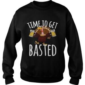 Turkey Time To Get Basted Beer Shirt